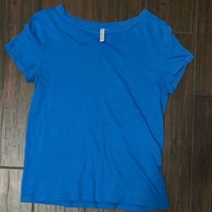 Royal blue t-shirt
